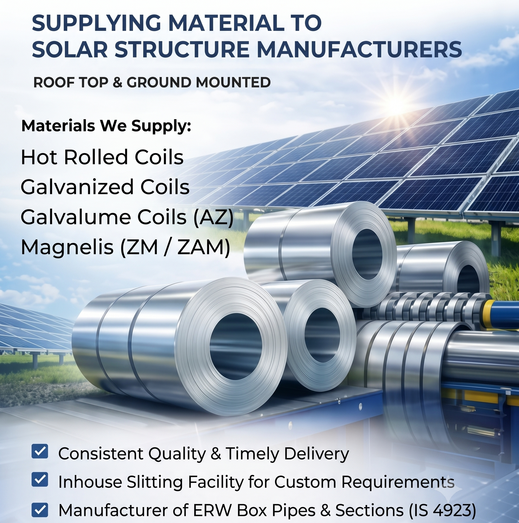 ZM/ZAM Slit Coil for Solar Structure